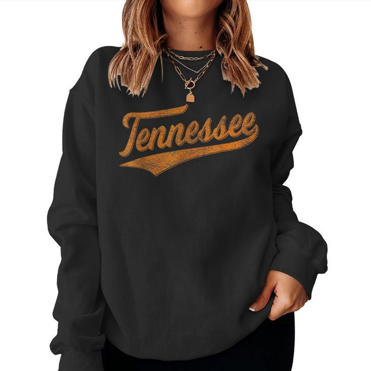 Kid Tennessee Tn Throwback Classic Women Sweatshirt
