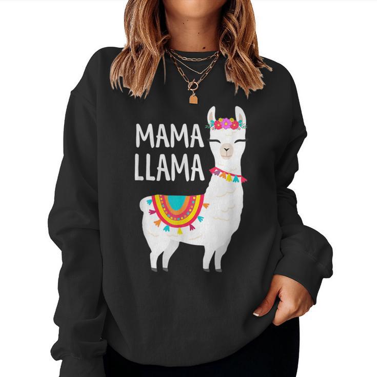 Mama Llama Mother S Day Mom Birthday Women Sweatshirt