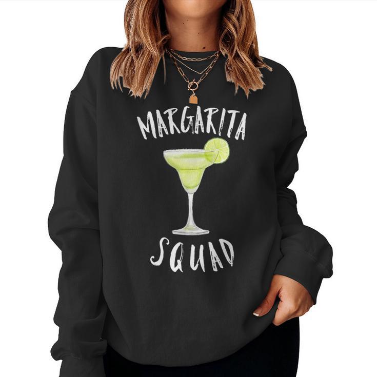 Margarita Squad Tequila Cocktail Party Of Cinco De Mayo Women Sweatshirt