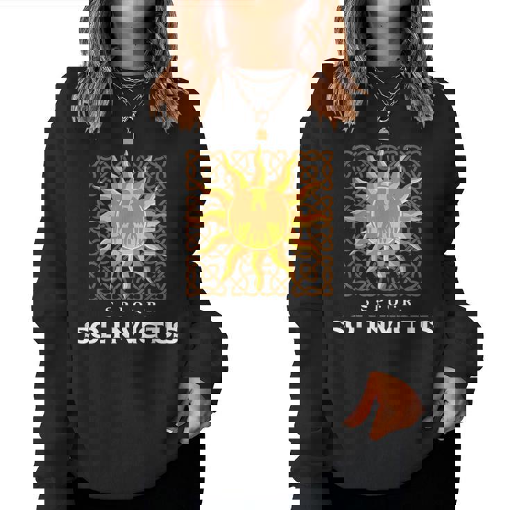 Mitología Romana Antigua Sol Invictus Águila Romana Spqr Sudadera Mujer