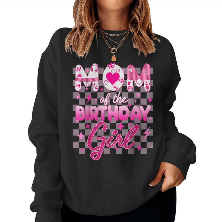 Mom And Dad Of The Birthday Girl Doll Family Party Decor Women Sweatshirt