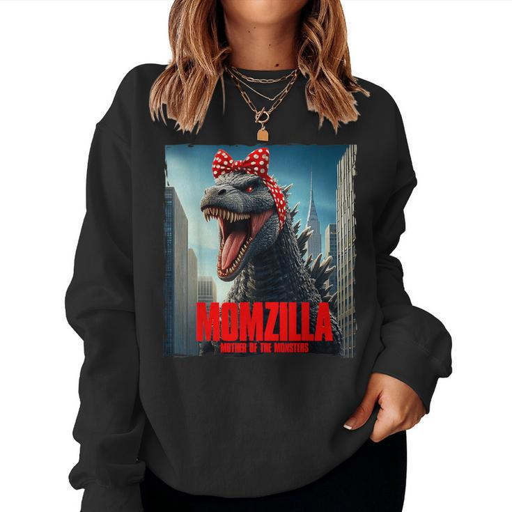 Momzilla Mother Of The Monsters Mother's Day Women Sweatshirt