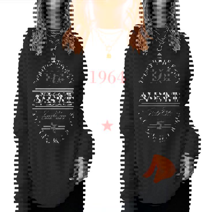 Myth Legend 1964 60 Year Old Bday 60Th Birthday Women Sweatshirt