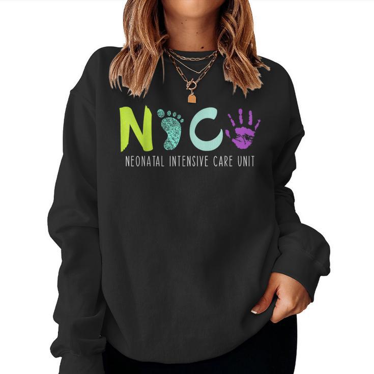 Nicu Neonatal Intensive Care Unit Nicu Nurse Appreciation Women Sweatshirt