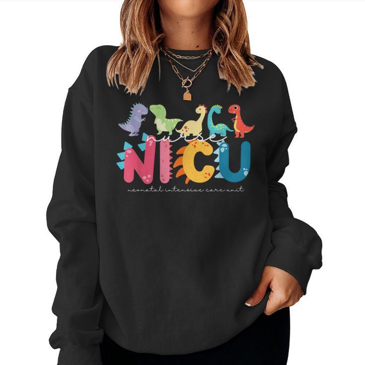 Nicu Nurse Neonatal Itensive Care Unit Nursing Women Sweatshirt