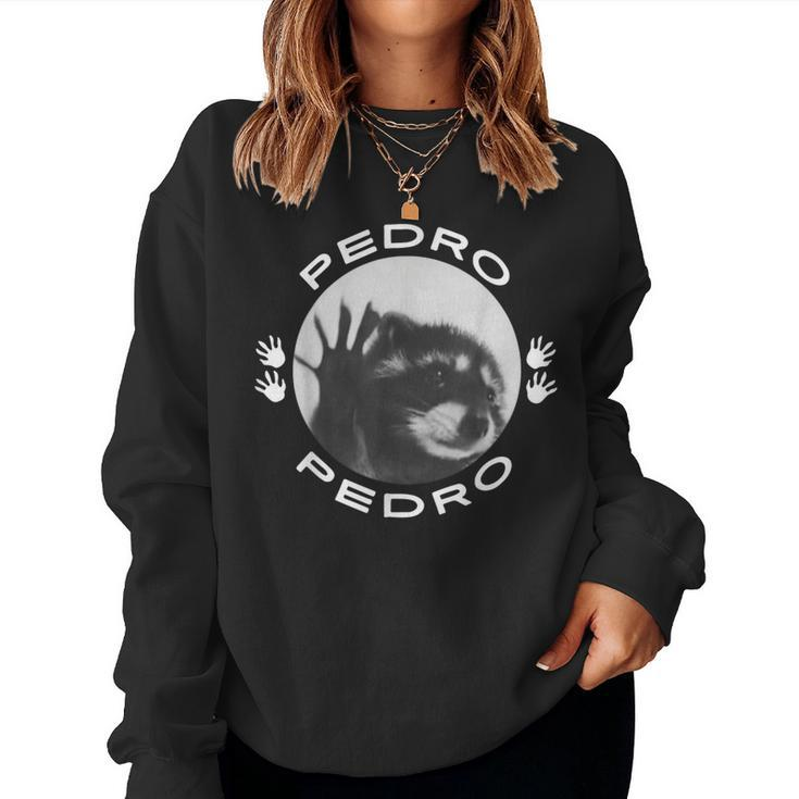 Pedro Raccoon For Women Women Sweatshirt
