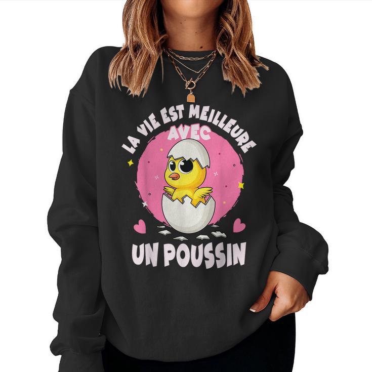 Sweat Adorable Poussins Scolaires – Maternelle Et Tout-Petits, Rentree Des Classes Fun !