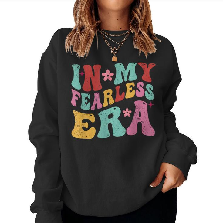 Retro Groovy In My Fearless Era For Women Women Sweatshirt
