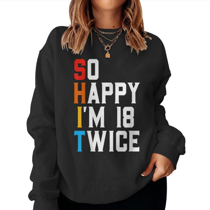 Sarcastic 36 Years Old Bday Vintage 36Th Birthday Women Sweatshirt