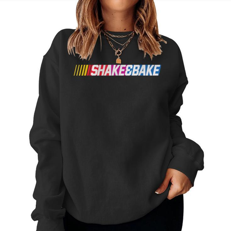 Shake And Bake Family Lover Dad Daughter Son Matching Women Sweatshirt