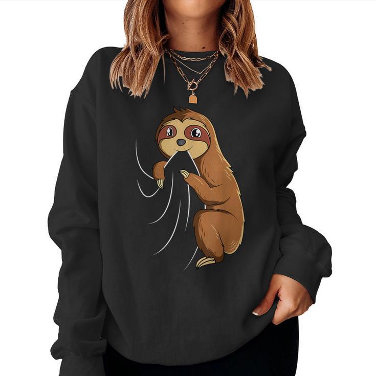 Sloth Lovers Children's Girls Women's S Sweatshirt Frauen