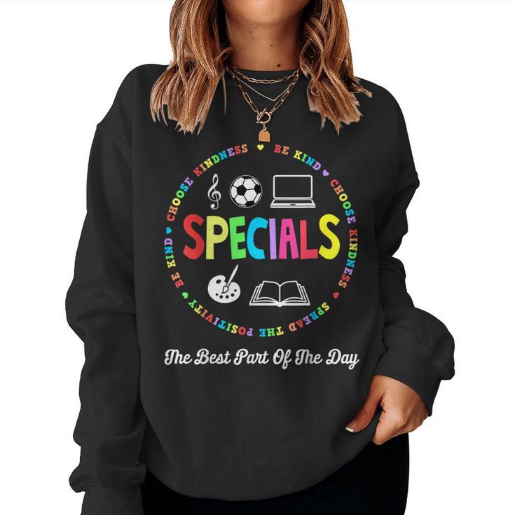 Specials Crew Teacher Tribe Team Back To Primary School Women Sweatshirt