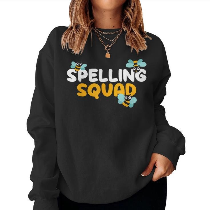 Spelling Squad Spelling Bee Competition Spelling Bee Women Sweatshirt