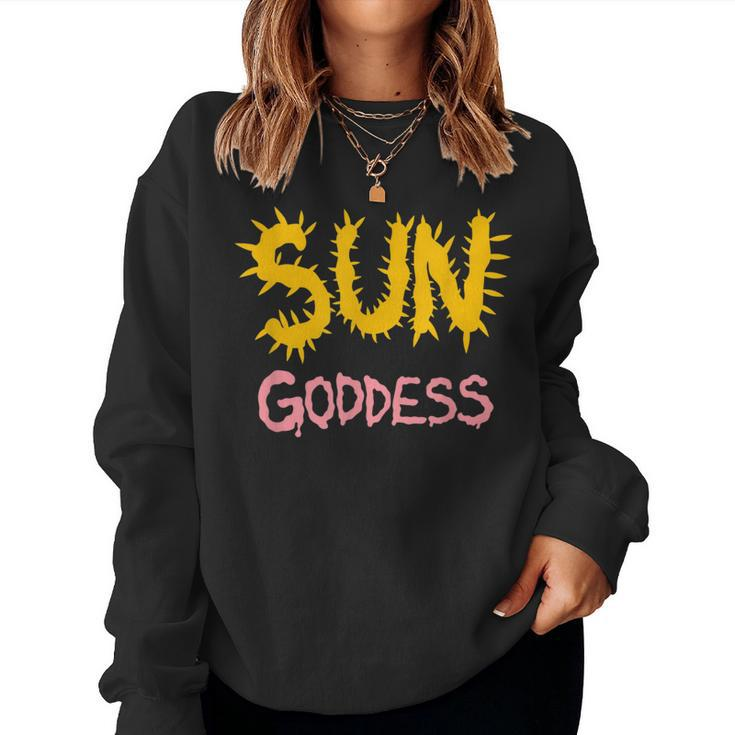Sun Goddess Girls Beach Nature Summer Magic Women Sweatshirt