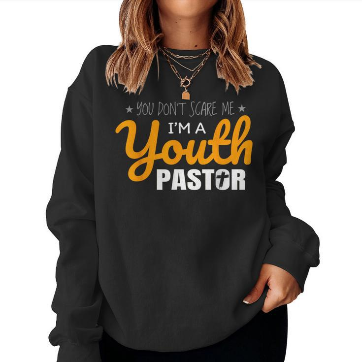 Youth Pastor Appreciation Christian Cool Religious Women Sweatshirt
