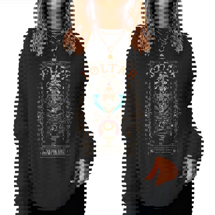 Zoltar Te Muestra Unistazo A Tu Futuro Cuello Sudadera Mujer