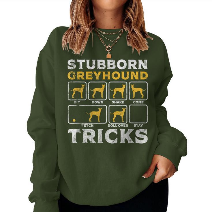 Greyhound T Christmas Dog Lover Women Sweatshirt