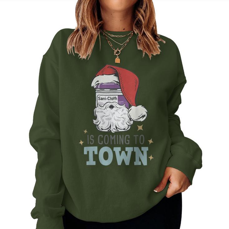 Sani Cloth Ugly Christmas Medical Assistant Xmas Nurse Women Sweatshirt