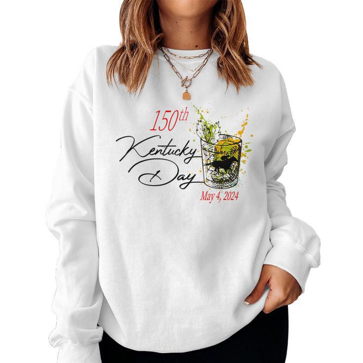 150Th Derby Day 2024 May Horse Racing Women Sweatshirt