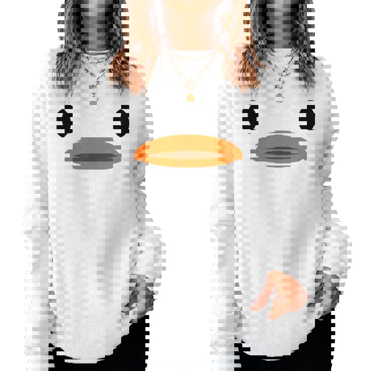 Duckie Duckling Ducky Rubber Duck Rubber Duck Yellow Women Sweatshirt