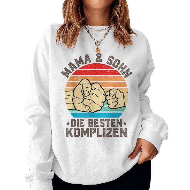 Mama & Sohn Mama & Sohn Familie Sweatshirt Frauen