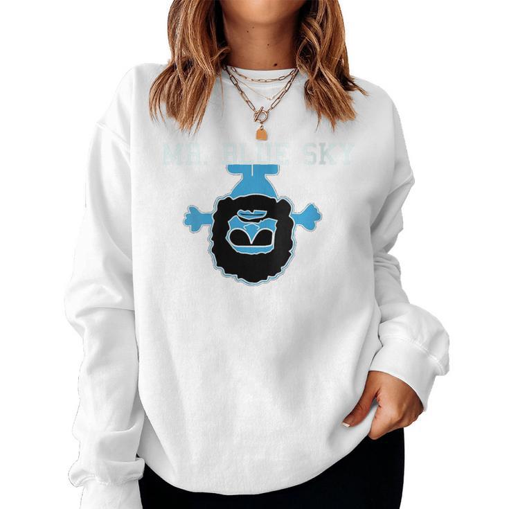 Mr Blue Sky For Blue Lovers Women Sweatshirt