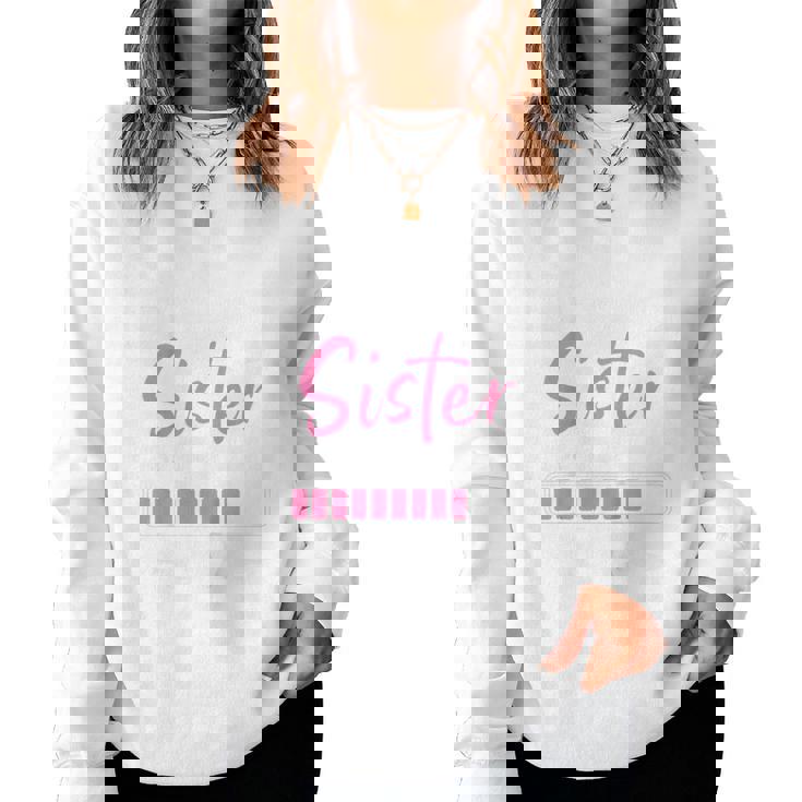 Niños Big Sister Loading 2024 Promocionado A Hermana Mayor 2024 Sudadera Mujer