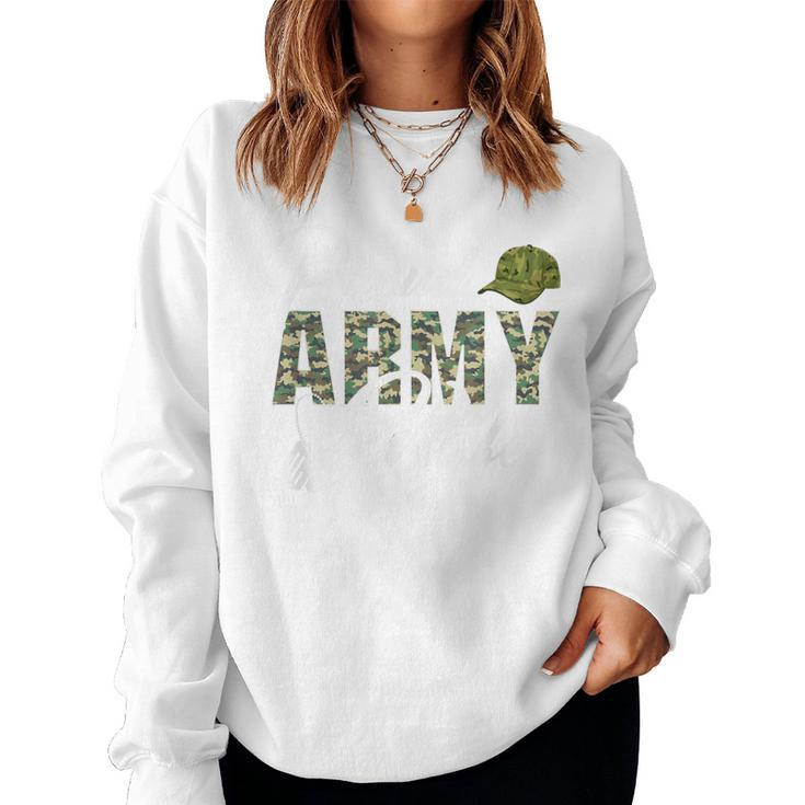 Proud Army Wife Of Us Military Soldier Women Sweatshirt
