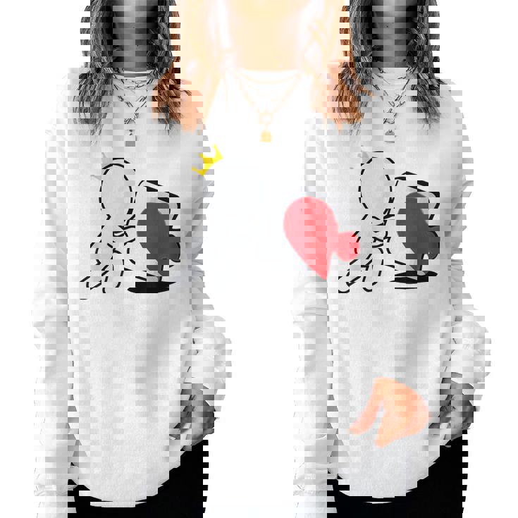 Puzzle Hombre Enamorado Humor Amor Sudadera Mujer