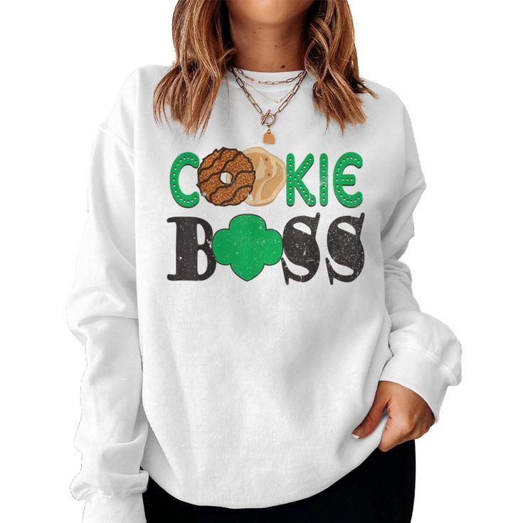Scout Cookie Boss Girl Troop Leader Family Matching Women Sweatshirt