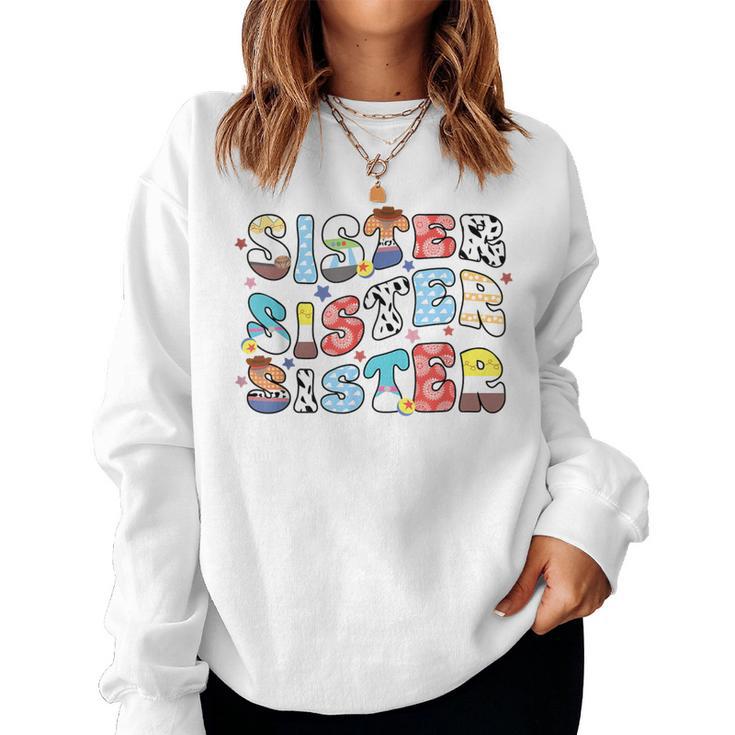 Sister Toy Story Boy Mom Sister Sis Happy Mother's Day Women Sweatshirt