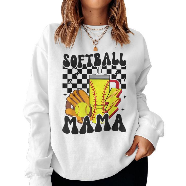 Softball Mama Softball Lover Softball Mom Women Sweatshirt