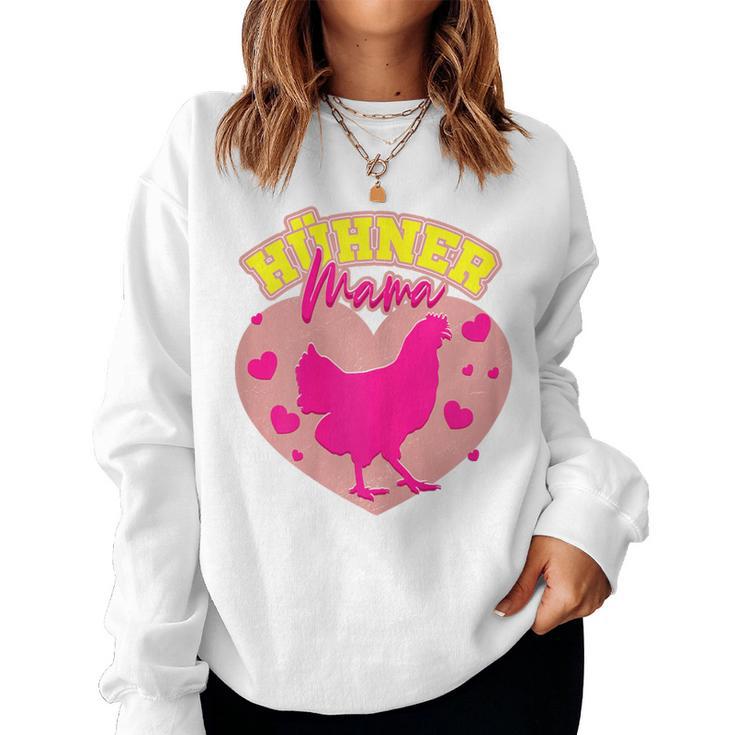 Women's Chicken Mum Sweatshirt Frauen