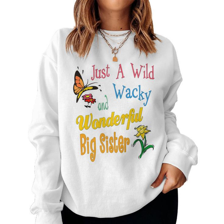 Wonderful Big Sister Best Big Sister Ever Floral Women Sweatshirt