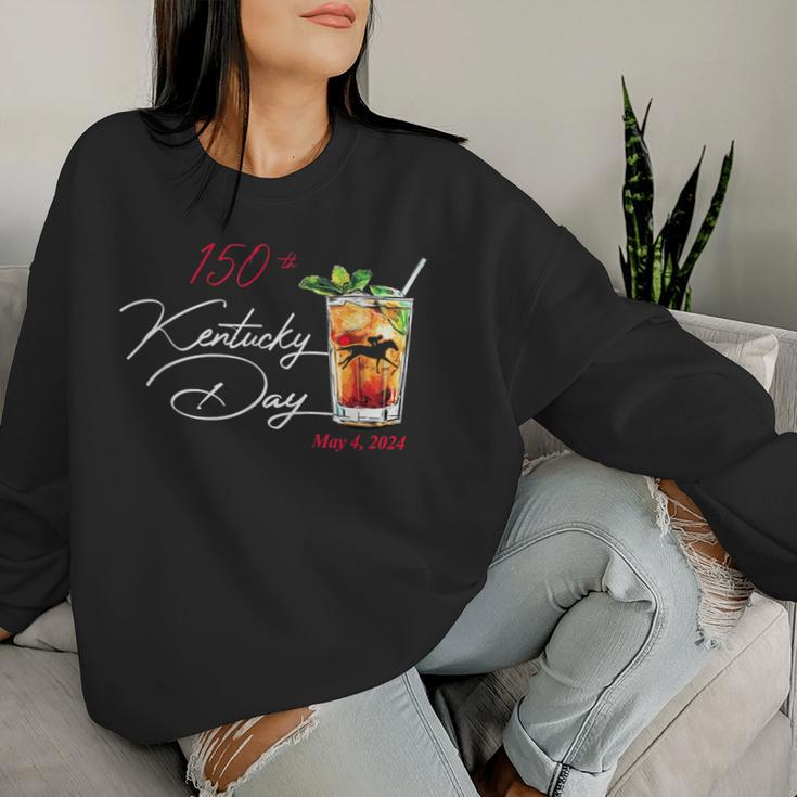 150Th Derby Day Horse Racing Women Sweatshirt Gifts for Her