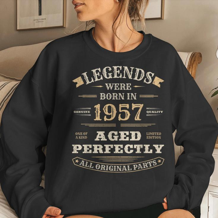 1957 67Th Birthday Turning 67 Years Old Women Sweatshirt Gifts for Her