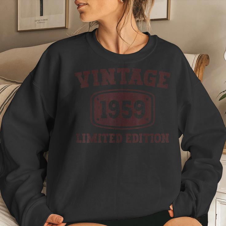 64 Years Old Vintage 1959 Happy 64Th Birthday Men Women Sweatshirt Gifts for Her