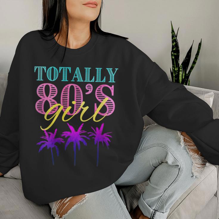 80'S Girl Birthday Party Costume Retro Vintage Women Women Sweatshirt Gifts for Her