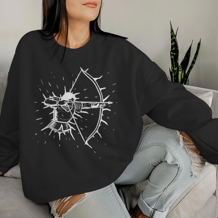 Archery For Boys Vintage Arrow Women Sweatshirt Gifts for Her