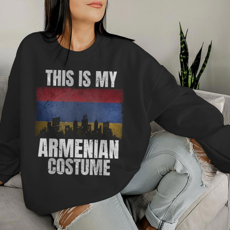 This Is My Armenian Costume For Vintage Armenian Women Sweatshirt Gifts for Her