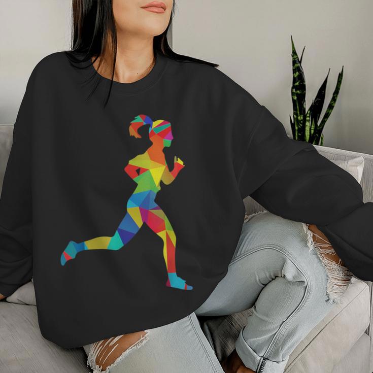 Athletics Girls' Sweatshirt Frauen Geschenke für Sie