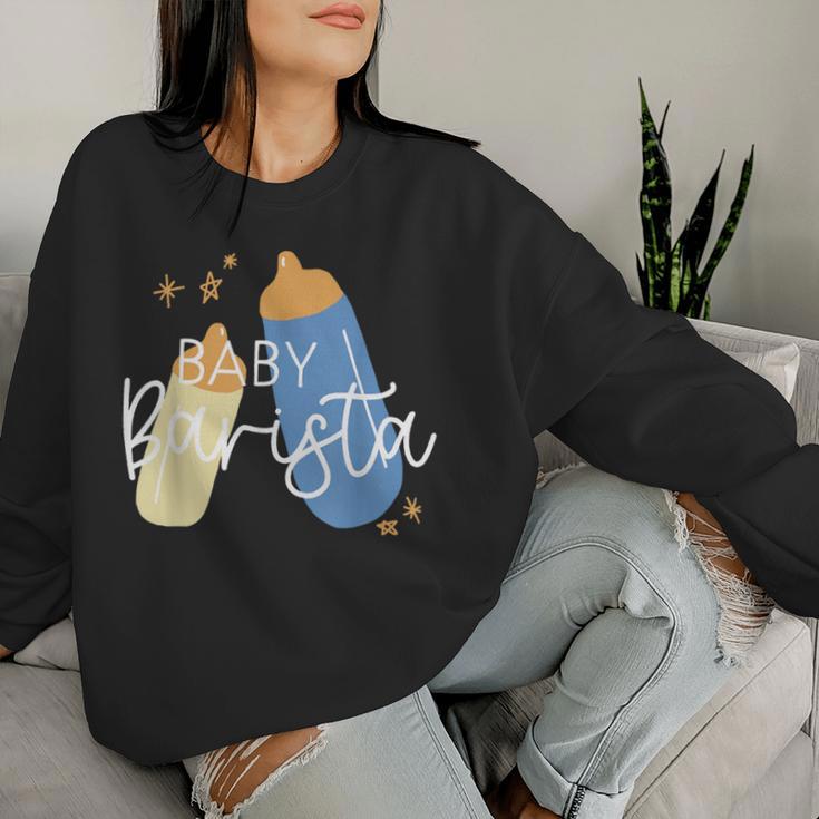 Baby Barista Mother Baby Neonatal Icu Nurse Nicu Rn Medical Women Sweatshirt Gifts for Her