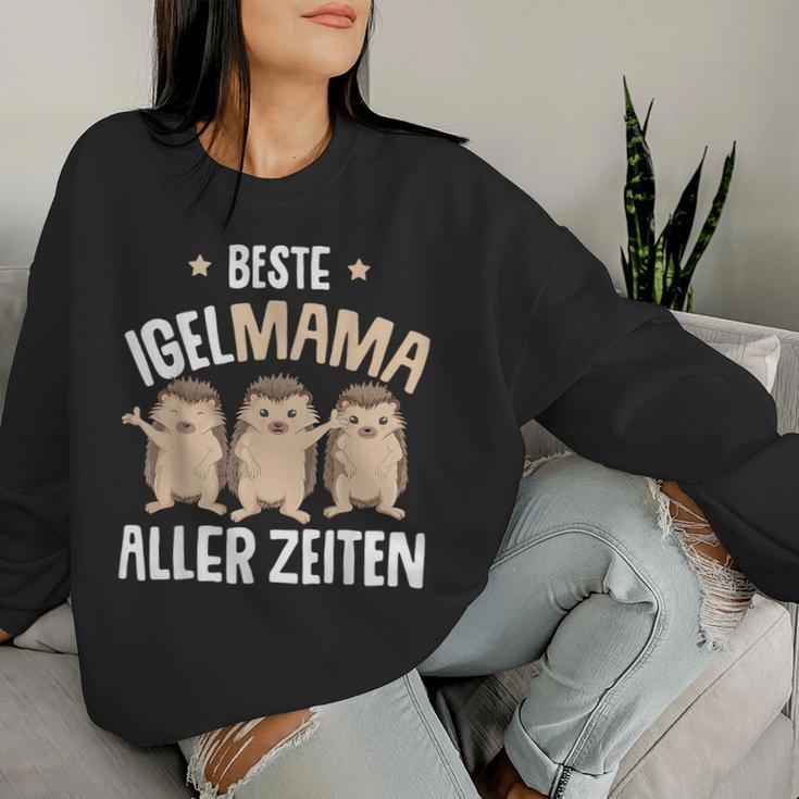 Beste Hedgehog Mama Aller Zeiten Women's Sweatshirt Frauen Geschenke für Sie