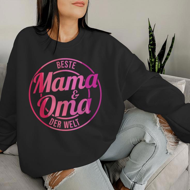 Beste Mama Und Oma Der Welt Sweatshirt Frauen Geschenke für Sie