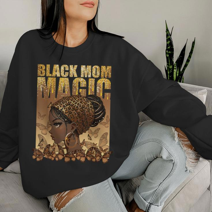 Black Mama Mom African American Women Sweatshirt Gifts for Her