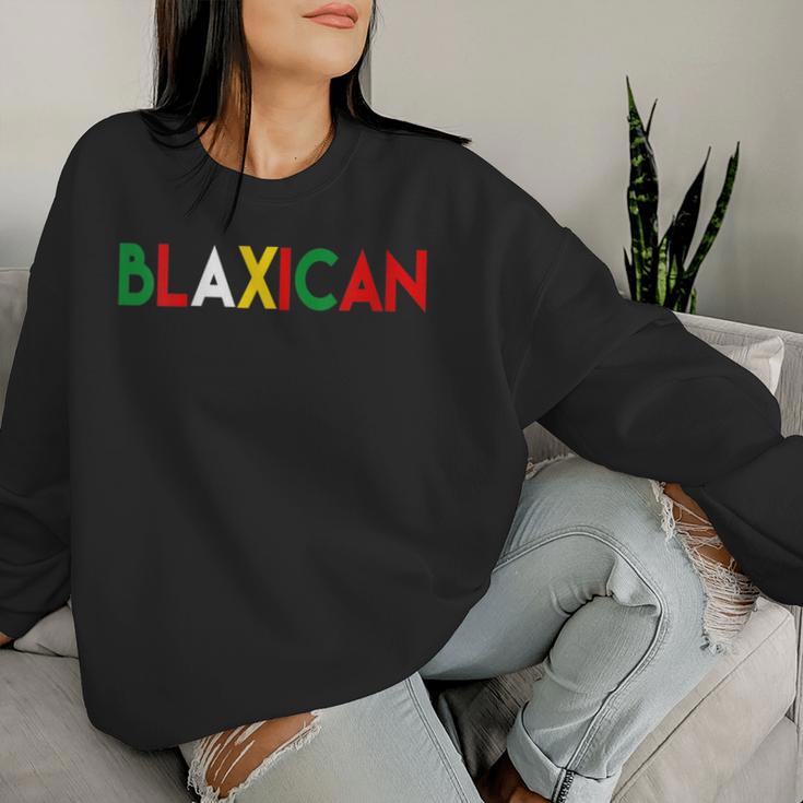 Blaxican Black Mexican Meme Women Sweatshirt Gifts for Her