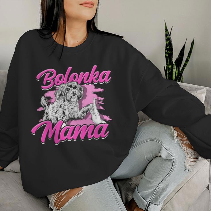 Bolonka Women's Bolonka Zwetna For Pets Dogs Sweatshirt Frauen Geschenke für Sie