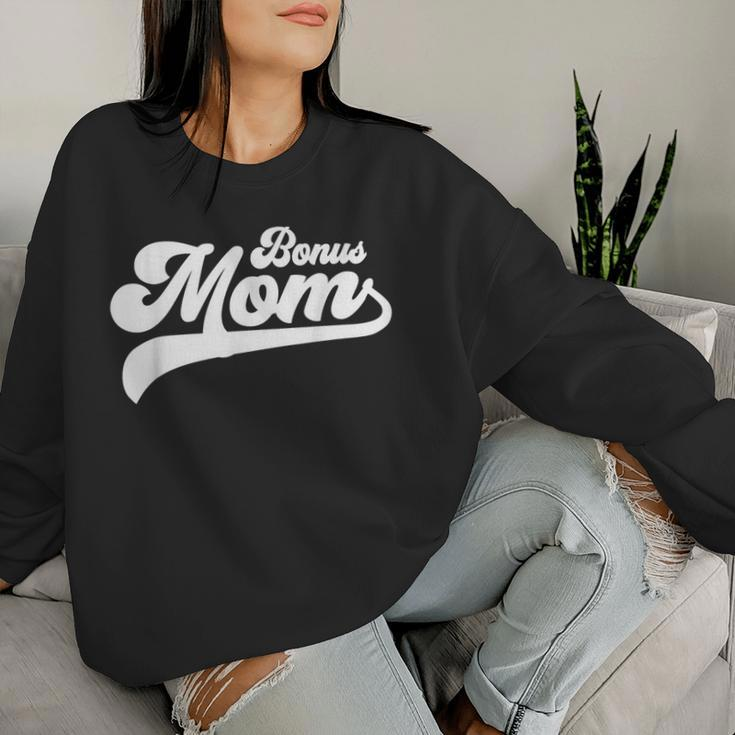 Bonus Mom Mother's Day Bonus Mom Women Sweatshirt Gifts for Her