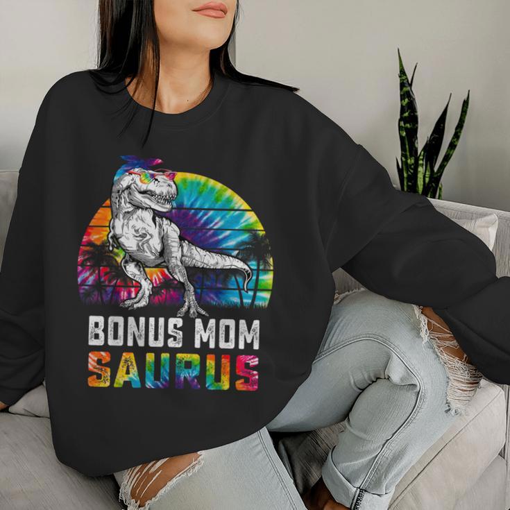 Bonus MomsaurusRex Dinosaurier Bonus Mama Saurus Familie Sweatshirt Frauen Geschenke für Sie