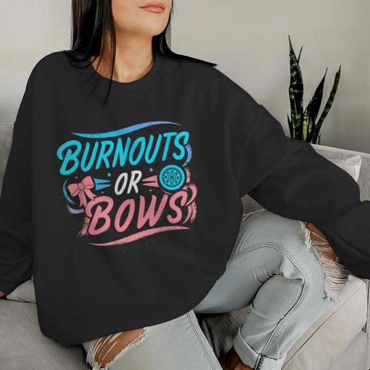 Burnouts Oder Schleifen Party-Idee Für Mama Oder Papa Sweatshirt Frauen Geschenke für Sie